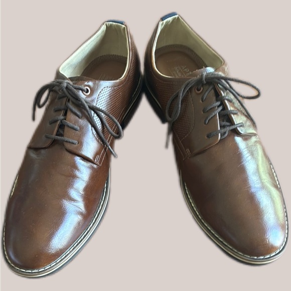 Apt. 9 Other - Apt. 9 Brown Leather Oxfords with Polished Finish